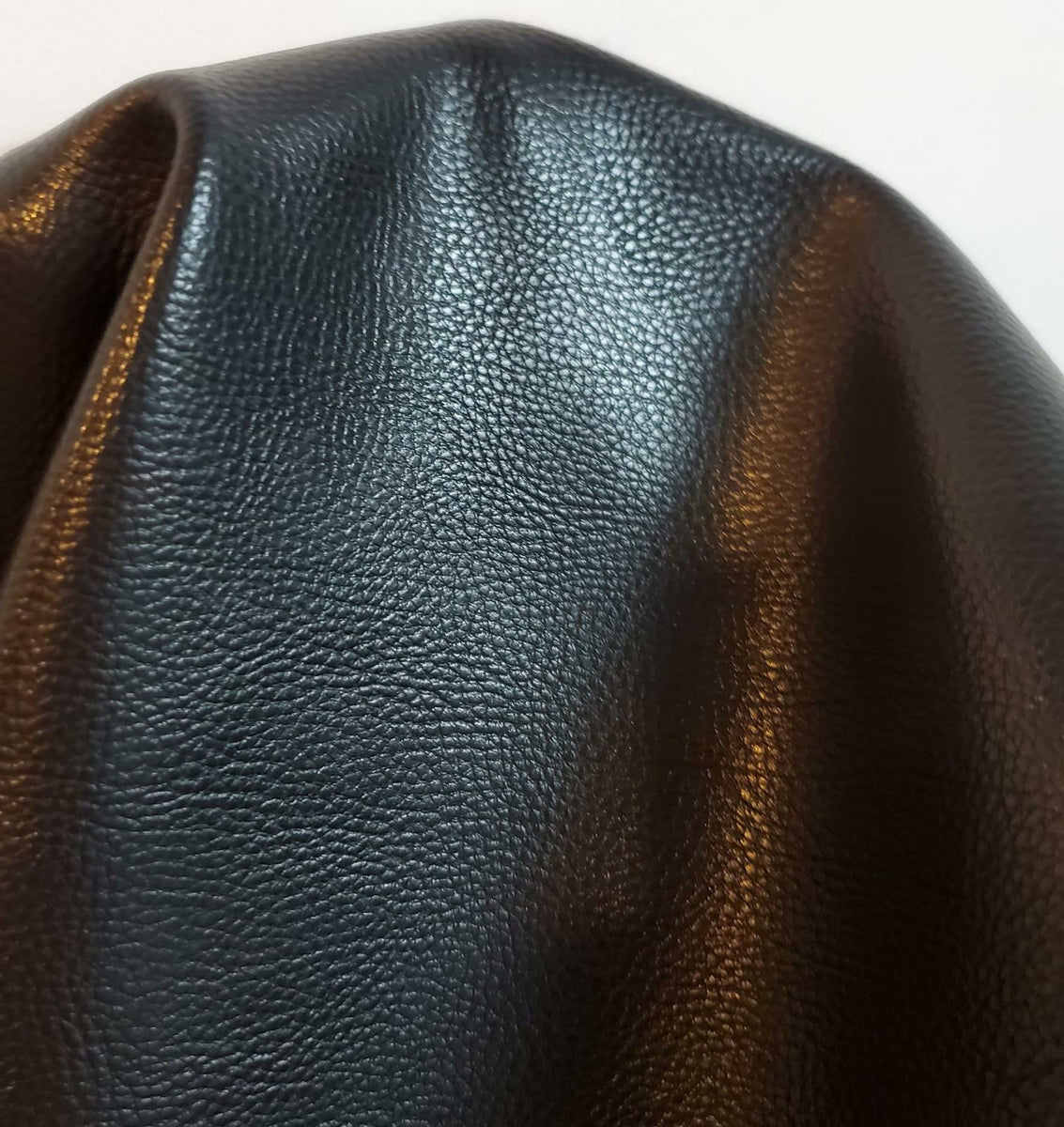 Black Faux Leather Smooth Pleather Sold by the Yard 36 Inches X 54 Inches  Wide Synthetic for One Yard. 1 5 Yards 