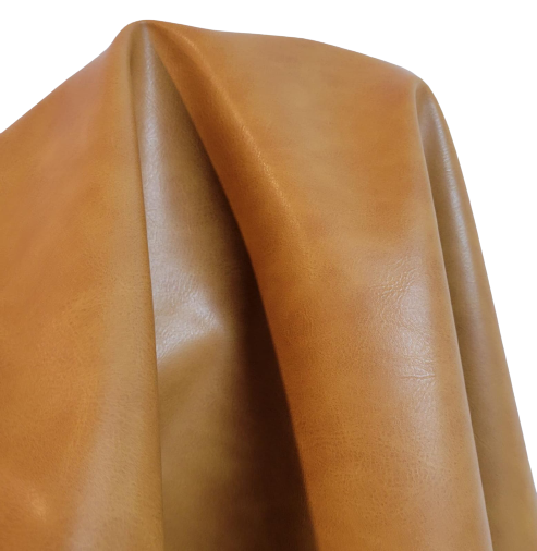 Brown 2 tone high low Faux Vegan {Peta Approved} leather