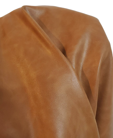 Chestnut Medium Tan Distressed Vintage Faux Vegan leather – Veganlthr